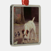 Konfrontation Ornament Aus Metall (Rechts)