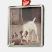 Konfrontation Ornament Aus Metall (Links)