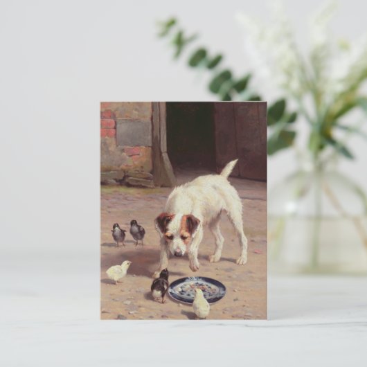 Konfrontation Postkarte (Stehend Vorderseite)