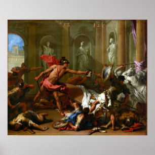 Konfrontierung Phineus Sebastiano Ricci-Perseus Poster