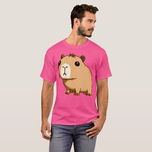 Konfuse Capybara T-Shirt (Vorne ganz)