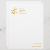 Konfuzianisches Symbol Briefkopf (Vorne/Hinten)