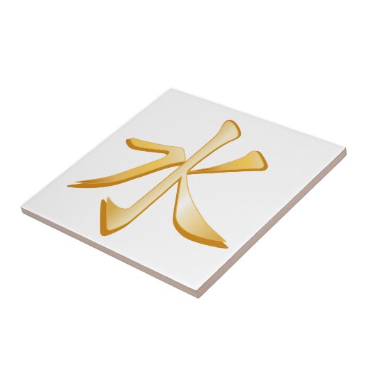 Konfuzianismus-Symbol Fliese (Seite)