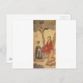 Konfuzius, Lao-tzu und buddhistischer Arhat Postkarte (Vorne/Hinten)