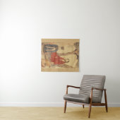 Konfuzius, Lao-tzu und buddhistisches Arhat Wandteppich (Beispiel (Horizontal))