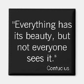 Konfuzius Magnet (Vorne)