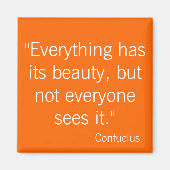 Konfuzius Magnet (Vorne)