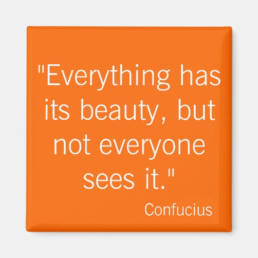 Konfuzius Magnet (Vorne)