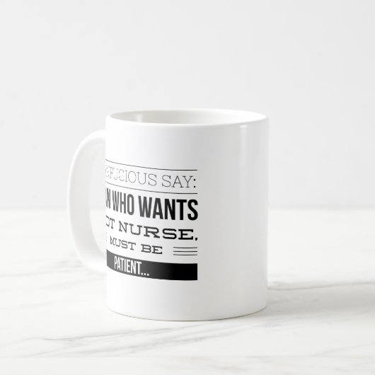 Konfuzius sagen - RN-Geschenk-Ideen Kaffeetasse (Vorderseite Links)