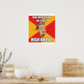 Konfuzius sagt hoch über Pot Poster (Küche)