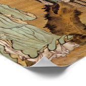 Konfuzius und Buddha Poster (Ecke)