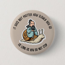 Konfuzius und Schnecke