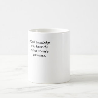 Konfuzius Zitat 13 - Wissensbasierte Tasse