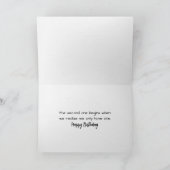 Konfuzius-Zitat auf Weiß Karte (Innenseite)