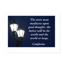 Konfuzius Zitat - Kunstdruck