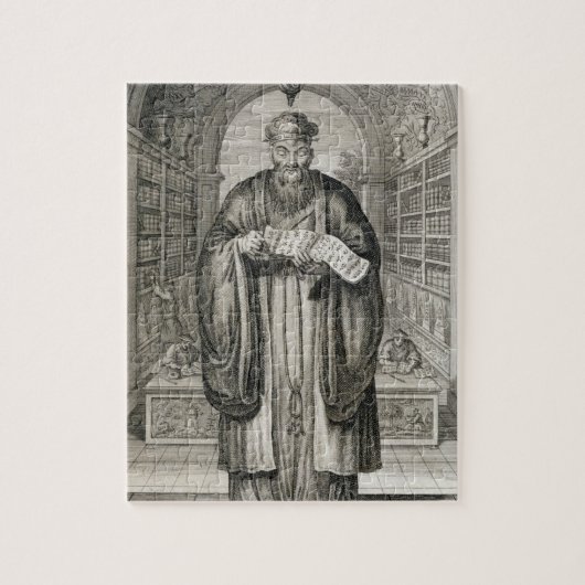 Kong-Fu-Tse oder Konfuzius, das gefeierte Phi Puzzle (Vertikal)