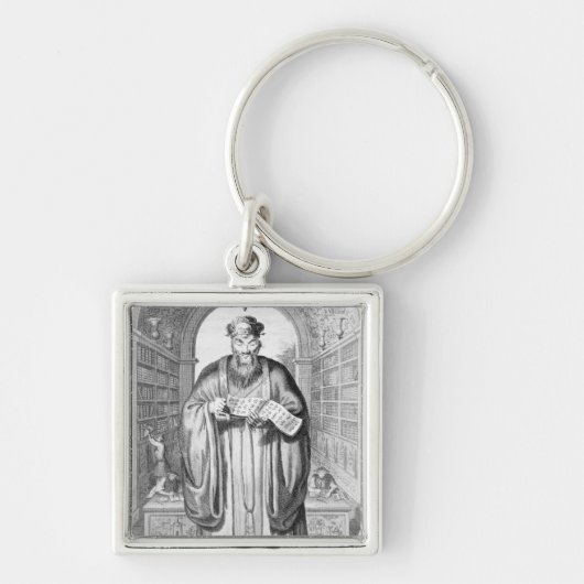 Kong-Fu-Tse oder Konfuzius Schlüsselanhänger (Vorne)