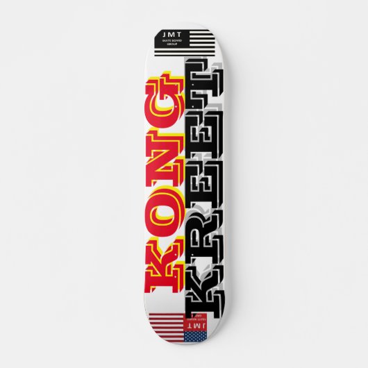 KONG KREET OFFIZIELL 7 3/4" Skateboard Deck (Vorne)