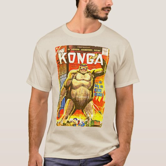 KONGA Comic T-Shirt (Vorderseite)