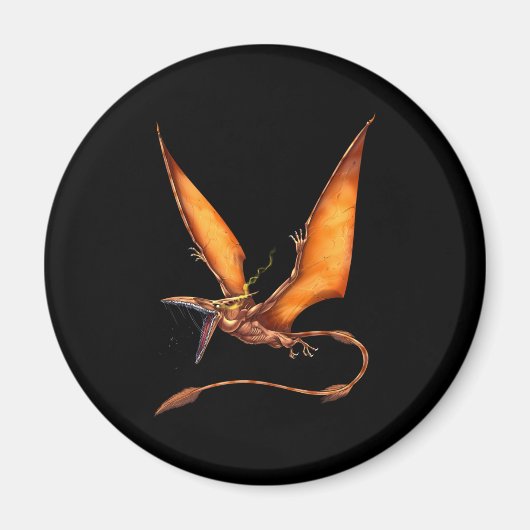 Kongamato Cryptid Creature Magnet (Vorne)