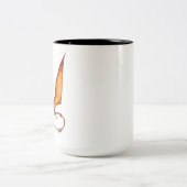 Kongamato Cryptid Creature Zweifarbige Tasse (Mittel)