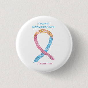 Kongenitaldiaphragma Hernia CDH Awareness Button