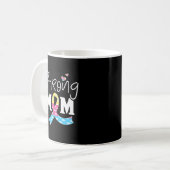 Kongenitale Diaphragma Hernie Bewusstsein CDH Mama Kaffeetasse (Vorderseite Links)