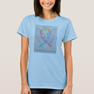 Kongenitales diaphragmatisches Hernia Ribbon-Shirt T-Shirt