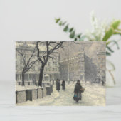 Kongens Nytorv Kopenhagen im Winter | Paul Fischer (Stehend Vorderseite)