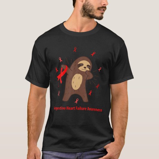 Kongestive Herzinsuffizienz Aufklärung Hoher Blutd T-Shirt (Vorderseite)
