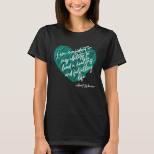 Kongestive Herzinsuffizienz Krieger Herzgesundheit T-Shirt
