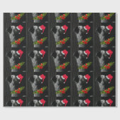 Kongo African Gray Christmas Geschenkpapier (Flach)