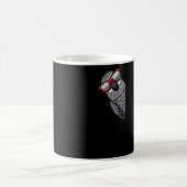 Kongo African Gray Parrot Kaffeetasse (Mittel)
