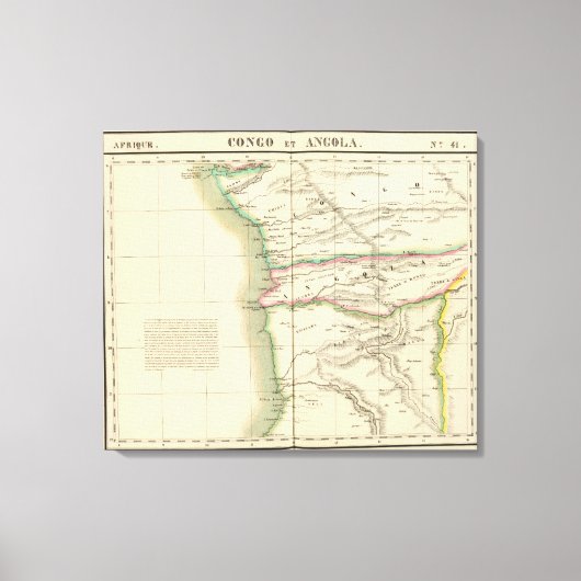 Kongo, Afrika 41 Leinwanddruck (Vorderseite)