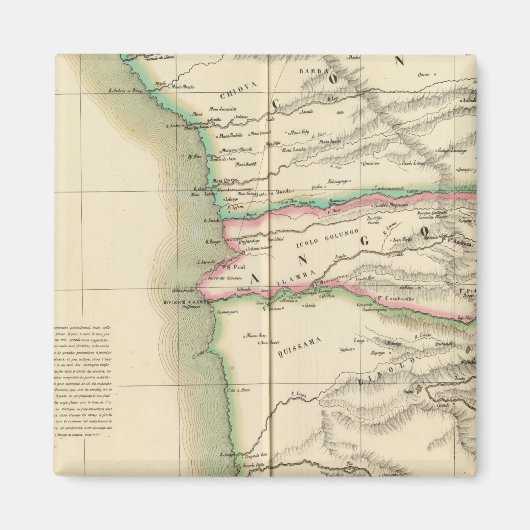 Kongo, Afrika 41 Magnet (Vorne)