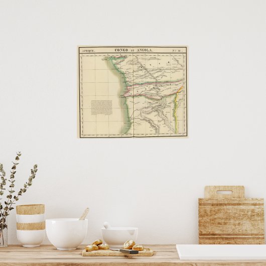 Kongo, Afrika 41 Poster (Küche)