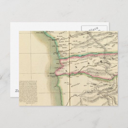 Kongo, Afrika 41 Postkarte (Vorne/Hinten)