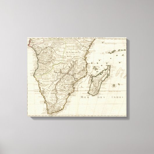Kongo, Afrika Leinwanddruck (Vorderseite)