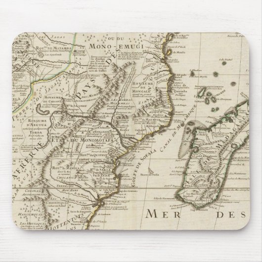 Kongo, Afrika Mousepad (Vorne)