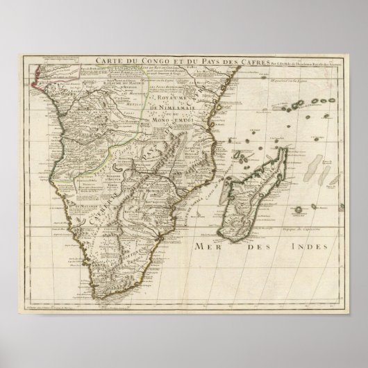 Kongo, Afrika Poster (Vorne)