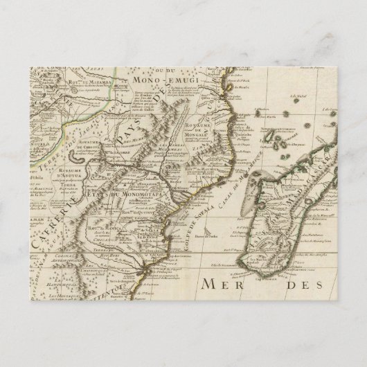 Kongo, Afrika Postkarte (Vorderseite)