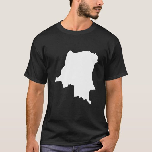 Kongo Flag Map - Kongo T-Shirt (Vorderseite)