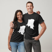 Kongo Flag Map - Kongo T-Shirt (Unisex)