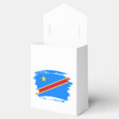 Kongo-Flagge Geschenkschachtel (Geöffnet)