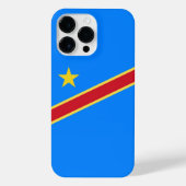 Kongo-Flagge iPhone Hülle (Rückseite)