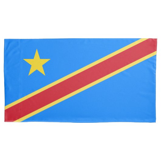 Kongo-Flagge Kissenbezug (Vorderseite)
