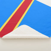 Kongo-Flagge Sherpadecke (3/4)