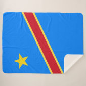 Kongo-Flagge Sherpadecke (Vorderseite (Horizontal))