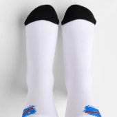 Kongo-Flagge Socken (Oben)