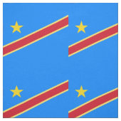Kongo-Flagge Stoff (Muster)